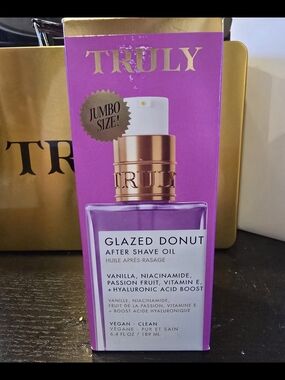 TRULY Glazed Donut After Shave Oil - Purple